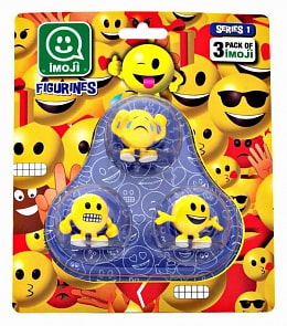Фигурка Imoji, 3 штуки в наборе, серия 1 (Ilanit, PMI2060)