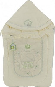 Конверт меховой - Бэби Элит, молочный (Золотой Гусь, 12023-z)