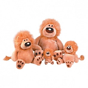 Лев Лёва сидячий, 71см (Gulliver, 7-5631)