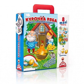 Игра настольная - Путешествие по сказке - Курочка Ряба (Vladi Toys, VT2909-12)