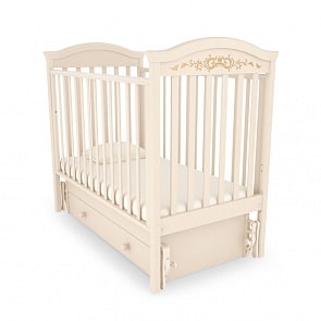 Кровать детская Гандылян К-2002-29м Даниэль Люкс маятник универсальный, слоновая кость (Gandylyan, GAN-К-2002-29м_слоновая кость)