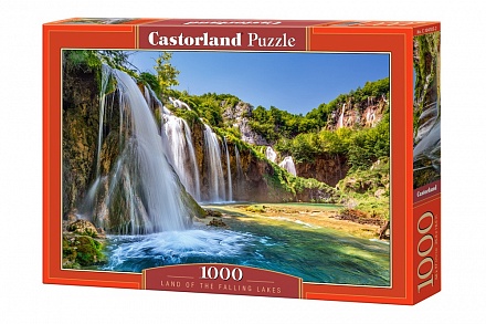 Пазлы Castorland - Водопад. Хорватия, 1000 элементов 