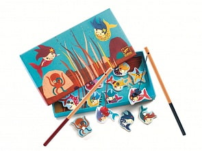 Игра магнитная - Поймай русалочку (Djeco, 01657)