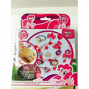 Набор для создания украшений – Моя маленькая пони (Multiart, GLS-DB009(ST)sim)