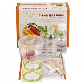 Набор для творчества SPA-студия – Пена для ванны своими руками. Фруктовый мусс (Аромафабрика, С0606)