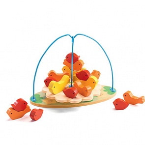 Удержи баланс - Птички на цветочке (Djeco, 06417)