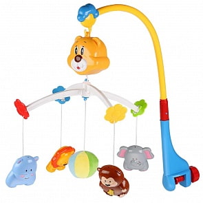 Музыкальная карусель на кроватку – Животный Африки, колыбельные (Умка, SL81750-R)