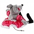 Мягкая игрушка – Мышка с бантиком и в платье, 15 см  - миниатюра №3