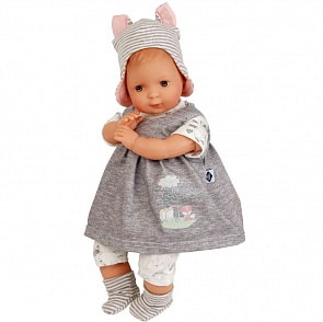 Кукла мягконабивная, кареглазая девочка, 30 см (Schildkroet, 6837858GE_SHC)