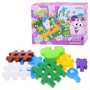 Конструктор - Смешарики - Домик Бараша в коробке (Полесье, 9288)