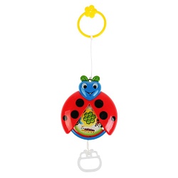Музыкальная погремушка на подвеске - Божья коровка (B1877802) - миниатюра