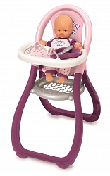 Стульчик для кормления пупса Smoby Baby Nurse (Smoby, 220342) - миниатюра