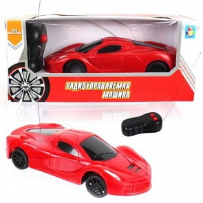 Машина на радиоуправлении - Спортавто, масштаб 1:26, 27 МГц, красная (1Toy, Т13822)