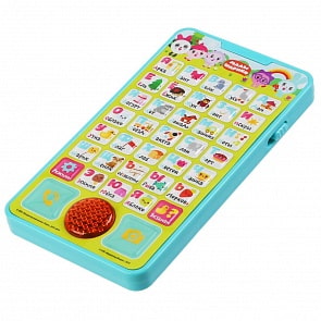 Музыкальный телефончик – Малышарики. Азбука в стихах, 150+ песен, стихов, свет и звук (Умка, HT567-R)