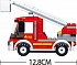 Конструктор - Пожарная машина с фигуркой, 136 деталей  - миниатюра №2