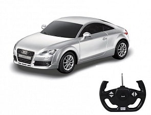 Машина на радиоуправлении 1:14 Audi TT, цвет – серебряный (Rastar, 30600S)
