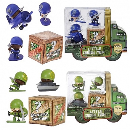 Набор игровых фигурок - Awesome Little Green Men, 4 штуки 