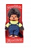 Мягкая игрушка – Мончичи, 20 см мальчик в комбинезоне и желтой футболке  - миниатюра №1