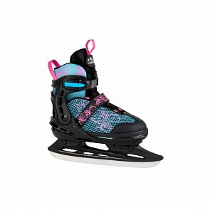 Коньки раздвижные Comfort, floral, размер 35-40 (Hudora, 45249)