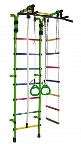 Детский спортивный комплекс – Орленок-1А Плюс, салатовый/радуга (Формула здоровья, СГ000002036)