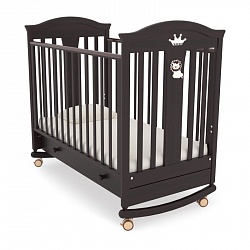 Кровать детская Гандылян К-2002-29 Даниэль, махагон (Gandylyan, GAN-К-2002-29_махагон) - миниатюра