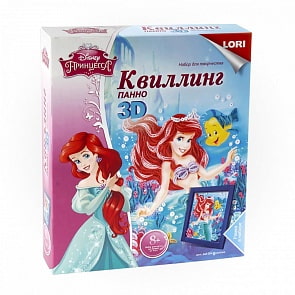 Набор Русалочка панно в технике квиллинг (Лори, Квд-004)