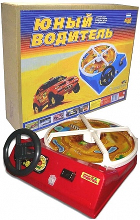 Игровой набор - Юный водитель, с рулём и 3 скоростями  