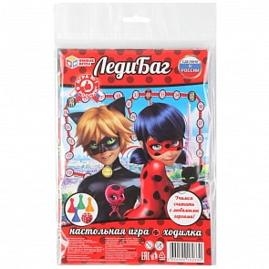 Настольная мини игра-ходилка - Леди Баг (Умка, 4690590162330)
