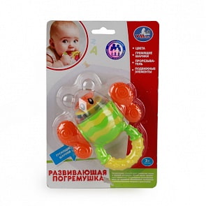Погремушка-прорезыватель - Шмель (Умка, B697927-R1sim)