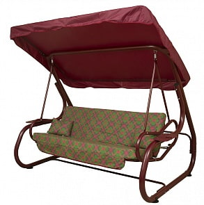 Качели садовые – Титан, цвет бордовый (Рестол, 00000002655)