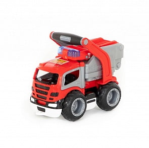 Автомобиль пожарный ГрипТрак, в сеточке (Полесье, 0872) (ассортимент)