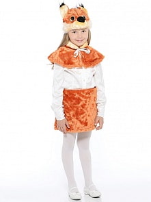 Костюм карнавальный детский – Белочка, мех, размер 28 (Батик, 102-28)