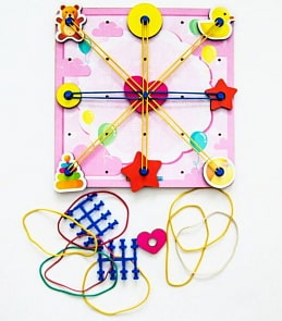 Геоборд деревянный для девочек (WoodLand, 121301)