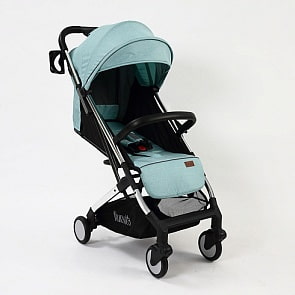 Прогулочная коляска Nuovita Anima, Мята, Серебряный (Nuovita, NUO_8808)
