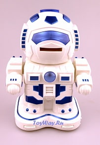 Робот на радиоуправлении, 28 см., свет, звук, стрельба (RINZO, C-00059)