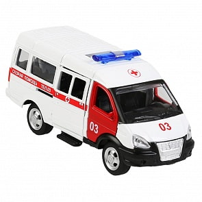Скорая помощь, инерционная, открываются двери (Play smart, X600-H09032)