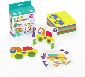 Развивающая игра с карточками серия Повторяй-ка Машинки (El'BascoToys, 07-002)