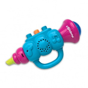 Музыкальный инструмент – Дудочка, голубой, свет и звук (Азбукварик, 28368-5)