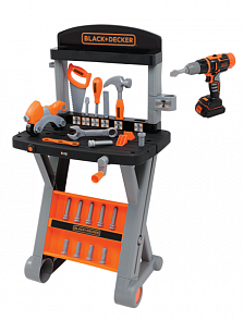Black and Decker. Ремонтная мастерская с дрелью (Smoby, 360303)