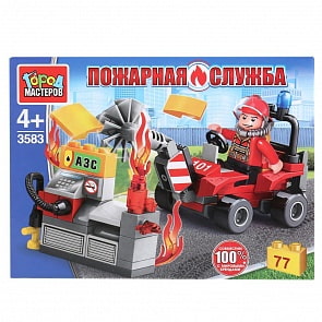 Конструктор Пожар на заправке (Город мастеров, 3583-CY)