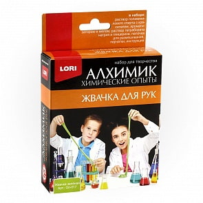Набор Химические опыты - Жвачка для рук, зеленая (Lori, Оп-017)