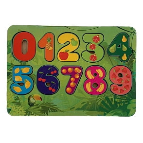 Вкладыши - Цифры и Фрукты (Paremo, PE720-112)