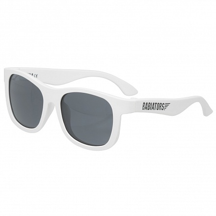 Солнцезащитные очки - Babiators Limited Edition Navigator. Шаловливый белый / Wicked White. Junior 
