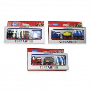 Поезд инерционный, 3 вагона (Ami&Co, 31525)