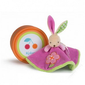 Мягкая игрушка-комфортер - Заяц Цветочек из серии - Цвета (Kaloo, K963261k)