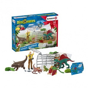 Игровой набор - Рождественский календарь Dinosaurs 2020 (Schleich, 98064)