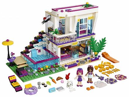 Lego Friends. Поп-звезда: дом Ливи 
