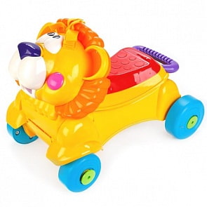 Машинка для катания детей – Лев, свет и звук (Shantou, A192-H36003sim)