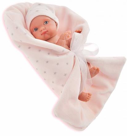 Кукла Пепита в розовом, 21 см. 