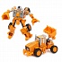 Трансформер Робот-трактор с ковшом, металл  - миниатюра №1